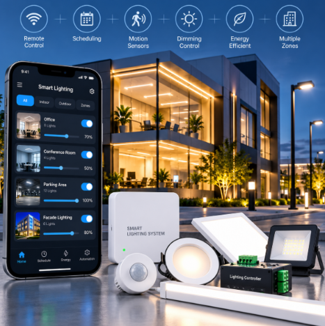 Smart LED Lighting Control System