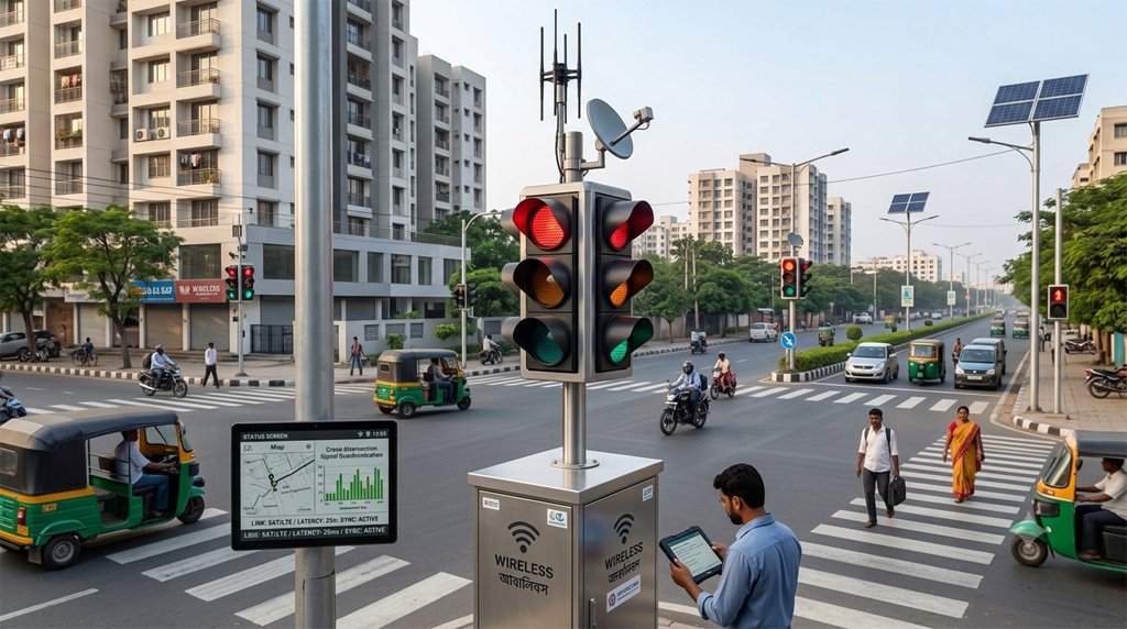 Wireless Traffic Signal Lights