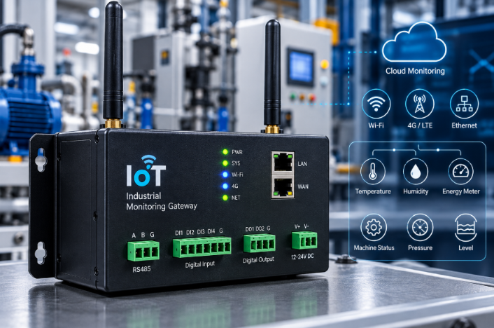 Industrial IoT Monitoring Gateway